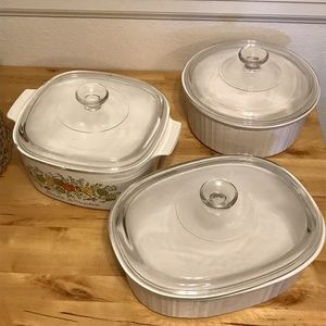 Vintage Pyrex - Set of 3